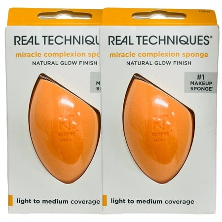 Real Techniques Miracle Complexion Sponge 1 ea (Pack of 2)