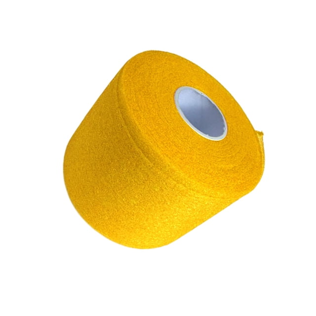 tamizeot Badminton Grip Cushion Wrap 22 Yards PU Tennis Racket Grip Tape Backing Film Violet Yellow