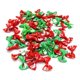 thumbnail image 1 of Lazo de Navidad mezclado al azar, 50 piezas, para manualidades, decoración navideña, 3,5x2,5 cm, 1 of 4