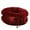 Red, variant on AJZIOJIRO Winter Warm Dogs Bed Luxury Fluffy Round Kitten Puppy Dogs for Room Sofa with Non-slip Bottom for Small Medium Dogs