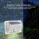 thumbnail image 4 of Toystoory Luz de pared solar de inducción automática 6000-7000K LED lámpara de cerca ajustable resistente a la intemperie luz solar camino Iluminación y accesorios, 4 of 6