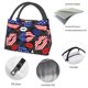 thumbnail image 4 of Fotbe American With Lips Bolsa Térmica Portátil con Estampado, Bolsa de Entrega de Alimentos Aislada, Bolsa Reutilizable de Gran Capacidad para Comidas y Supermercado, 4 of 6