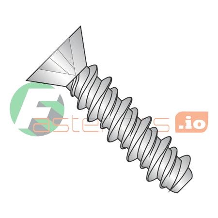 

#10 x 1/2 High Low Style Self Tapping Screws / Phillips / Flat Head / 410 Stainless Steel (Quantity: 5 000 pcs)