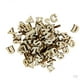 thumbnail image 1 of 2x 100 Piezas Letras Números a-Z BLESIY Letras de madera sin terminar, 1 of 2