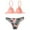 Pink, variant on Babysbule Swimsuits for Women Clearance Women Swimwear Bikini Set Print Leaves Push-Up Padded Bathing Swimsuit Beachwear