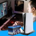 thumbnail image 2 of Accessoires de console de Jeu vertical avec Ventilateur de Refroidissement pour console ps5 et playstation 5 Édition Numérique (HTOOQ)), 2 of 5