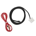 thumbnail image 4 of Cable AUX IN Para Coche, Transmisión Estable ABS Duradero Adaptador AUX IN Para Coche Resistente Al Desgaste Para Automóvil, 4 of 7