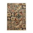 thumbnail image 2 of BNM Patchwork Floral Indoor Runner Rug, 2' x 3', Teal, 2 of 5