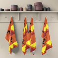 thumbnail image 2 of Southwestern Indian Ethnic Tea Towels 4 Pack Bright Colors Kitchen Dish Cloth with Hanging Loop, 18"x28" Lint-Free Absorbent Towel for Kitchen Drying Wiping and Cleaning, 2 of 7