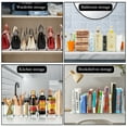 thumbnail image 5 of Purse Organizer for Closet, 8 Sections Adjustable Acrylic Shelf Dividers for Closet Organization, Shelf Dividers for Closet Organization, Closet Purse Organizer for House, Office Use, 5 of 7