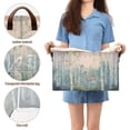 thumbnail image 5 of Yayeee Foldable Storage Basket for Shelves with Handles Set of 2 Waterproof Cloth Bins, Night Deer, 5 of 7