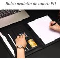 thumbnail image 3 of Carpeta Portafolio Profesional, Carpeta de Documentos, Carpeta Organizadora con Calculadora y Almohadilla de Escritura, para Presentación, Tarjetas de Visita, Oficina Trabajo Uso., 3 of 4