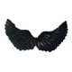 thumbnail image 3 of Disfraz de ala de ángel, accesorios de Halloween para fiesta, festival, cumpleaños. negro S, 3 of 9