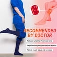 thumbnail image 2 of Calcetines de compresión Iseasoo para mujeres y hombres que ayudan a la circulación, 2 of 6