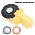 thumbnail image 3 of Suodoka Mini Manual 3D Embossing Label Maker Decorative Tape Maker for Handbook DIY Crafting Includes 2 Tapes 0.35 inches / 9 mm Yellow, 3 of 9