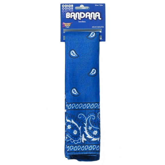 Blue Bandana Halloween Costume Accessory