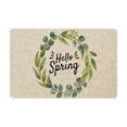 thumbnail image 2 of Yhmxh Spring Welcome Doormat Outdoor Entrance Spring Flower Door Mat Non Slip Decorative Outdoor Doormats Front Door Mats for Indoor Rustic Home Yard Party Decor, 15.75" x 23.62", 2 of 6