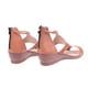 thumbnail image 4 of Amzcrzy Zapatos de mujer,Zapatos de mujer,Zapatillas de mujer, Sandalias de cuña con cremallera y punta abierta para mujer, zapatos casuales de verano, de color liso Sandalias Mujer Zapatillas De Cas, 4 of 5