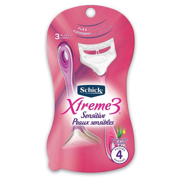 Afeitadora desechable Schick Xtreme 3 para piel sensible para mujer