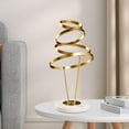 thumbnail image 6 of Modern Home Decoration Metal Statue Figurine for Bookshelf Farmhouse White, 6 of 8