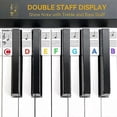 thumbnail image 4 of Removable Silicone Piano Keyboard Note Labels Guide Stickers Reusable, 4 of 4