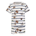 thumbnail image 1 of Pijama Disney Para Niño Rayas Estampado Personajes Toy Story Blanco Talla 3X 2 Piezas, 1 of 4