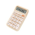 thumbnail image 4 of Colcolo Handheld Mechanical Calculator 12 digits Large LCD Display for Office Market Beige, 4 of 8