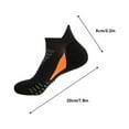 thumbnail image 4 of Men Women Slip Athletic Socks Sports Grip Socks for Basketball Soccer Volleyball Running Trekking Hiking Absorption Wicking Socks, 4 of 5