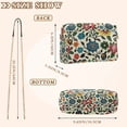 thumbnail image 4 of FORMRS Women Crossbody Purse with Chain Strap Vegan Leather Shoulder Handbag, Vibrant Floral, 4 of 7