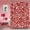 Red/white, variant on Valentine''s Day Shower Curtain Red Love Heart Sweetheart Polka Dot Romantic Couple Bathroom Decor Curtain with Hooks,Red White