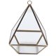 thumbnail image 4 of Organizador de caja con forma de diamante, caja de almacenamiento de cosméticos de vidrio geométrico, joyero, decoración, regalo, 4 of 5