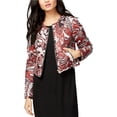 thumbnail image 1 of Chaqueta acolchada estampada Rachel Roy para mujer, blanco, 12, 1 of 1