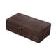 thumbnail image 2 of Caja de almacenamiento de madera mayimx Caja de madera Rústica con tapa con bisagras Pequeño organizador, 2 of 9
