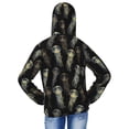 thumbnail image 4 of Cauagu Jellyfish Print Sun Protection Jacket for Teen,Full-Zipper Long Sleeve Sun Shirts with Pockets UV Hoodie Shirts Outdoor Athletic Jacket-Small, 4 of 7