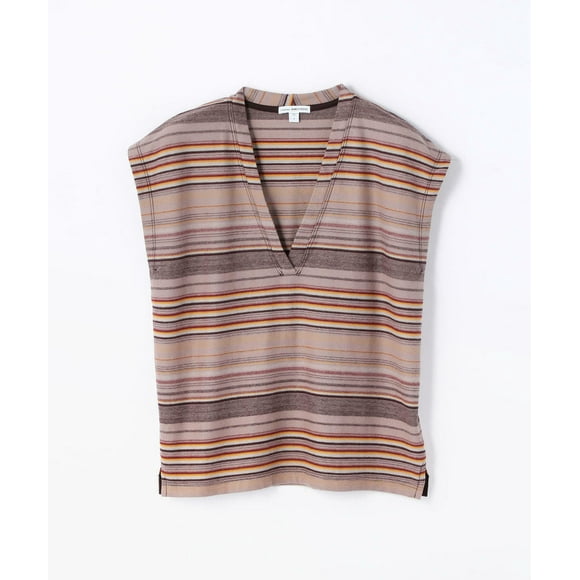 James Perse WJMS3184 V-Neck Boxy Tee ( 1 )