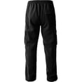 thumbnail image 3 of Hat and Beyond Men's Fleece Cargo Sweatpants Heavy Weight with Utility Pockets, 3 of 4