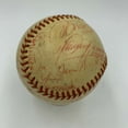 thumbnail image 5 of Diablos Rojos del Mexico 1957 Team Signed Game Used Baseball Negro League, 5 of 7