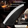 thumbnail image 7 of ENOKING 6.6" Meat Cleaver Vegetable Kitchen Nakiri Knife Forged Japanese Chef Knife High Carbon Steel Chopping Knife with Sheath, 7 of 7