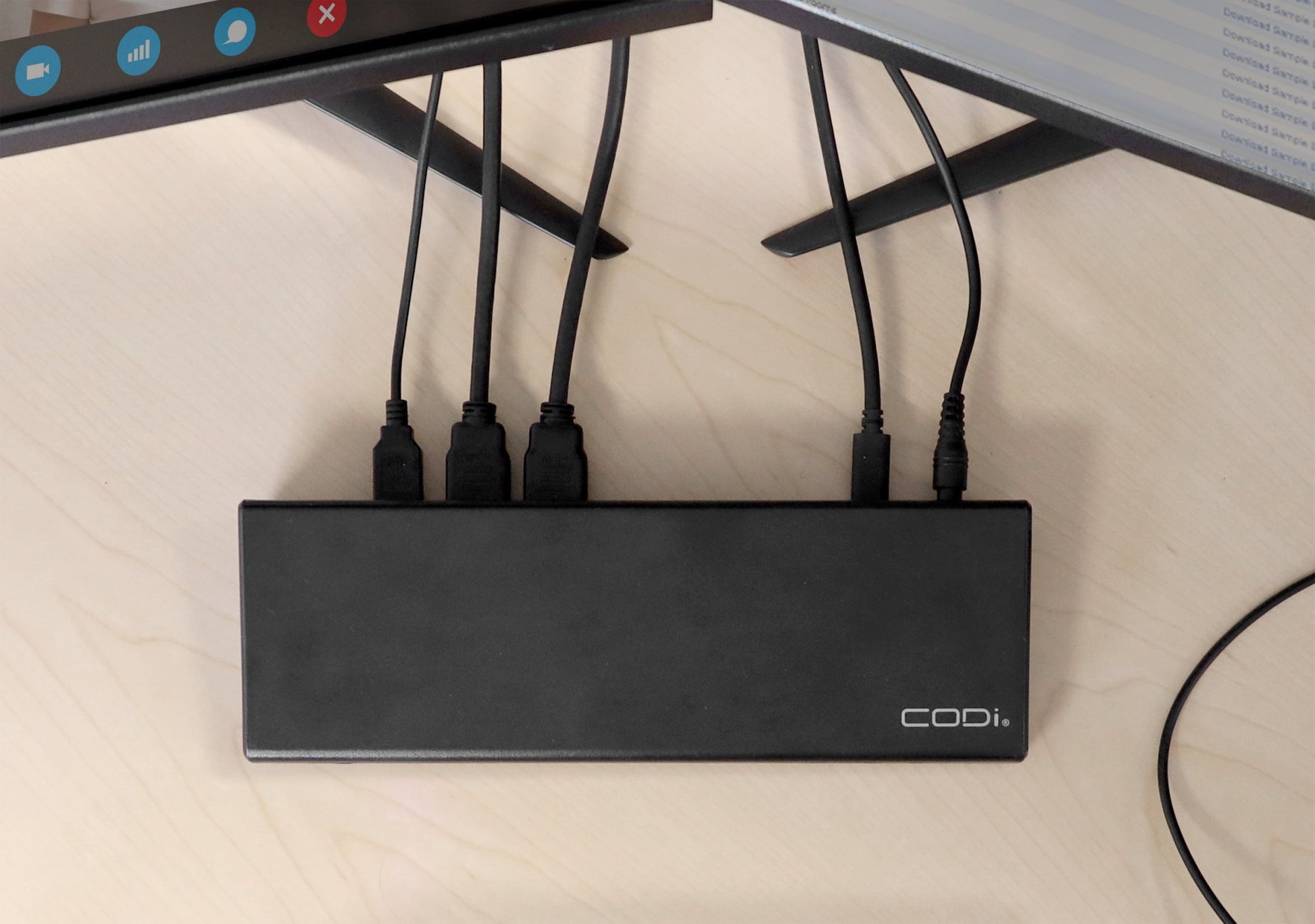 CODi A01080 USB-C Multiport Triple 4K Display Docking Station