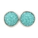 thumbnail image 3 of Pendientes Gotas Minnieouse de acero inoxidable Galvanoplastia fina superficie lisa Ligero cian oscuro, 3 of 6