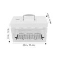 thumbnail image 2 of Bird Carrier Travel Cage with Handle Small Pet Carrier Cage Portable Parrot Cage, 2 of 8