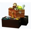 Pet Toy Box - Mahogany Poplar Hardwood