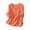 Orange, variant on LIUJUNSHOP Women's 3/4 Sleeve Cotton Linen Jacquard Blouses Top T-Shirt