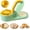 Light Green, variant on 3 In 1 Dumpling Maker Press Kitchen Empanada Maker Press Baozi Bun Mold Manual Pastry Dumpling Wrapper Machine for Chinese Food, Empanada, Ravioli, Pierogi, Hand Pie (Light Blue)