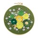 thumbnail image 2 of Kits Bordado Punto Cruzado Flores Con Hilo Color Tela Aro, 2 of 9