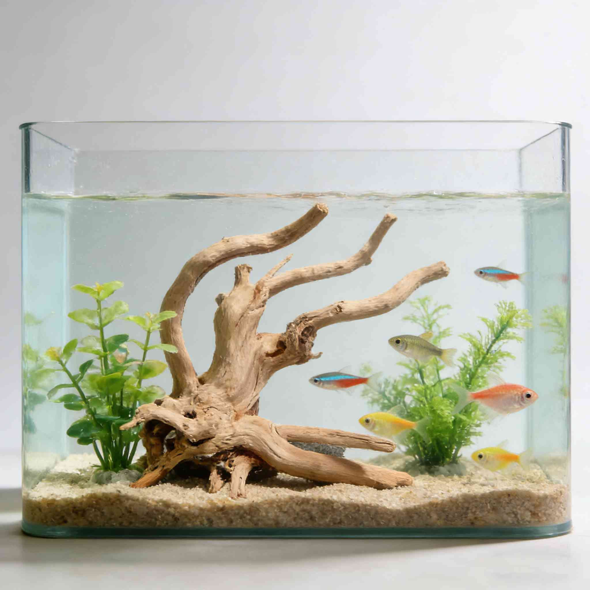 10Pcs Natural Spiderwood Driftwood for Aquarium Decor, 3.9-5.9inch Aquarium Driftwood Freshwater Reptile Driftwood Aquarium Spiderwood