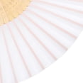 thumbnail image 4 of Riousery Folding Hand Fan 8.27 inches / 21 cm Blank Silk Fabric Bamboo Folded Hand Fan for Wedding Daily Use White, 4 of 9