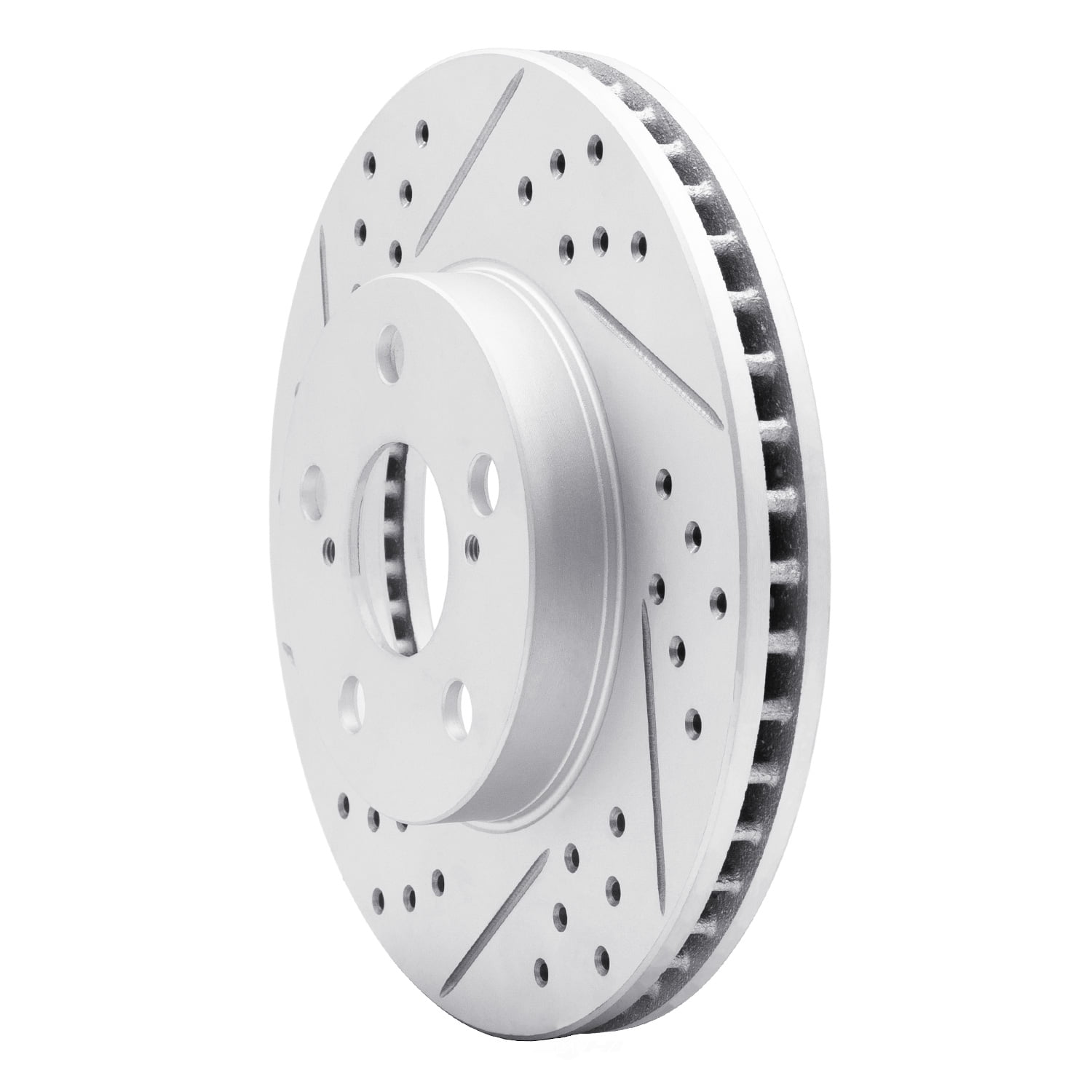 Dynamic Friction Company 830-76087L DFC Geoperformance Rotor - Drilled and Slotted