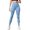 79Blue358, variant on Women's 3D Sculpting Leggings Comfort Leggings High Waist Seamless Push Up Sport Pants For Yoga And Fitness Stretch Solid Color Athletic Running Trousers , Blue