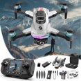 thumbnail image 1 of ¡Liquidación de hoy! Dron FAJHHA con pantalla 1080P, control remoto, motor sin escobillas, luces geniales, tarjeta de memoria, evasión de obstáculos, cuadricóptero RC para niños y adultos., 1 of 8